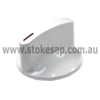 WASHING MACHINE AND DRYER SELECTOR SWITCH KNOB AND CLIP WHITE